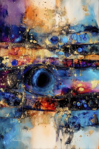 Gravitational Silence / Gallery Acrylic Display by Chromat Arcanov, Print for Sale on Singulart