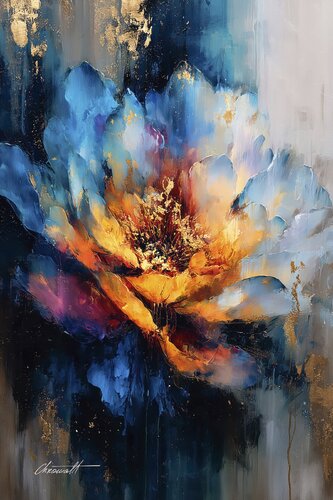 Blush Peony / Gallery Acrylic Display by Chromat Arcanov, Print for Sale on Singulart