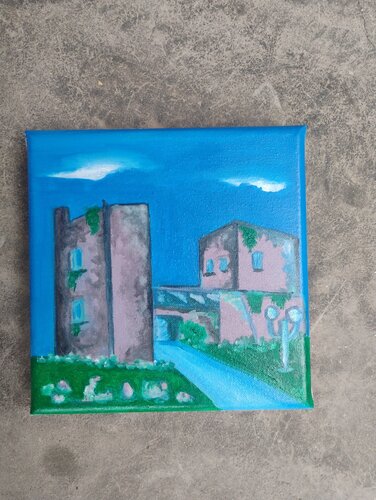 Castelli Medievali van Maura Ullu, Schilderij te koop op Singulart