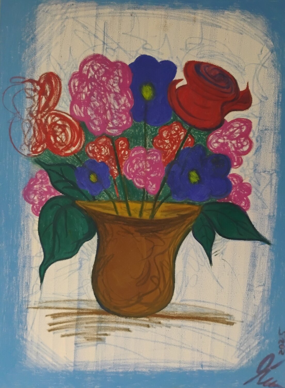 fiori d'intenso Maura Ullu Pintura original en venta