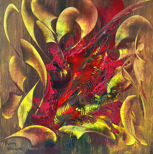 ONE SOUL FOR TWO. Love at first sight. by Thierry Vobmann, Painting for Sale on Singulart