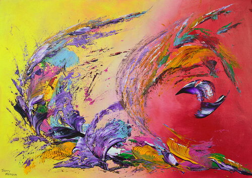 VISION OF PARADISE by Thierry Vobmann, Painting for Sale on Singulart