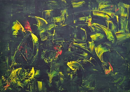 Fontaine de jouvence. Eternal youth. by Thierry Vobmann, Painting for Sale on Singulart