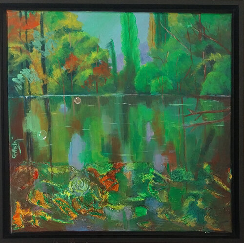 EL RIO DUERO von Geles Conesa Artés, Malerei kaufen auf Singulart