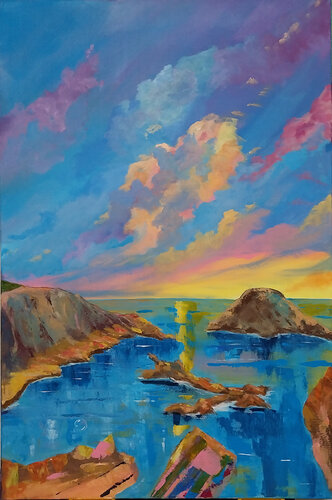 COSTA BRAVA von Geles Conesa Artés, Malerei kaufen auf Singulart