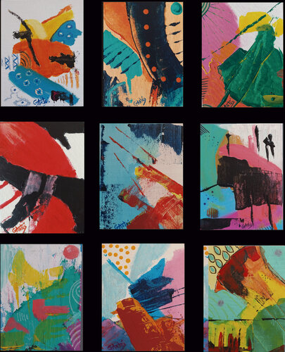COMPOSICIÓN ABSTRACTOS von Geles Conesa Artés, Malerei kaufen auf Singulart