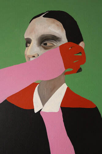 To Listen by Justina Gve, 회화 for Sale on Singulart