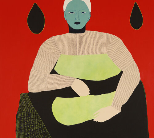 I Was a Soldier (in My Last Life) di Justina Gve, Pittura in vendita su Singulart