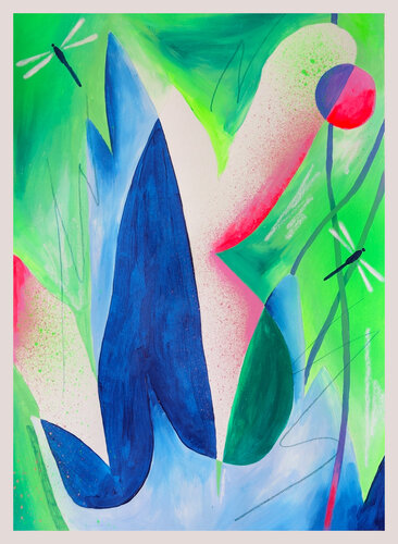 I wish I was a frog 01 de Perrine Honoré, Pintura a la venta en Singulart