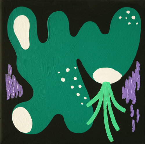Gloubi Algae van Perrine Honoré, Schilderij te koop op Singulart