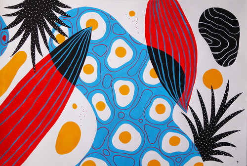 Hallucieggs von Perrine Honoré, Malerei kaufen auf Singulart