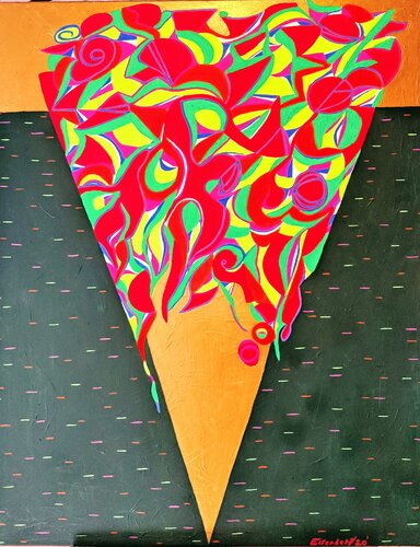Abundance frequency von Katharina Eisenberg – Kunst und Klartext, Malerei kaufen auf Singulart
