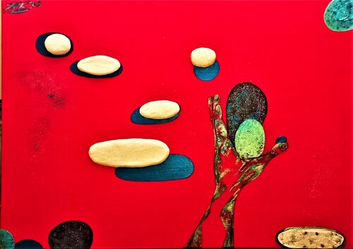 Creator´s mind von Katharina Eisenberg – Kunst und Klartext, Malerei kaufen auf Singulart