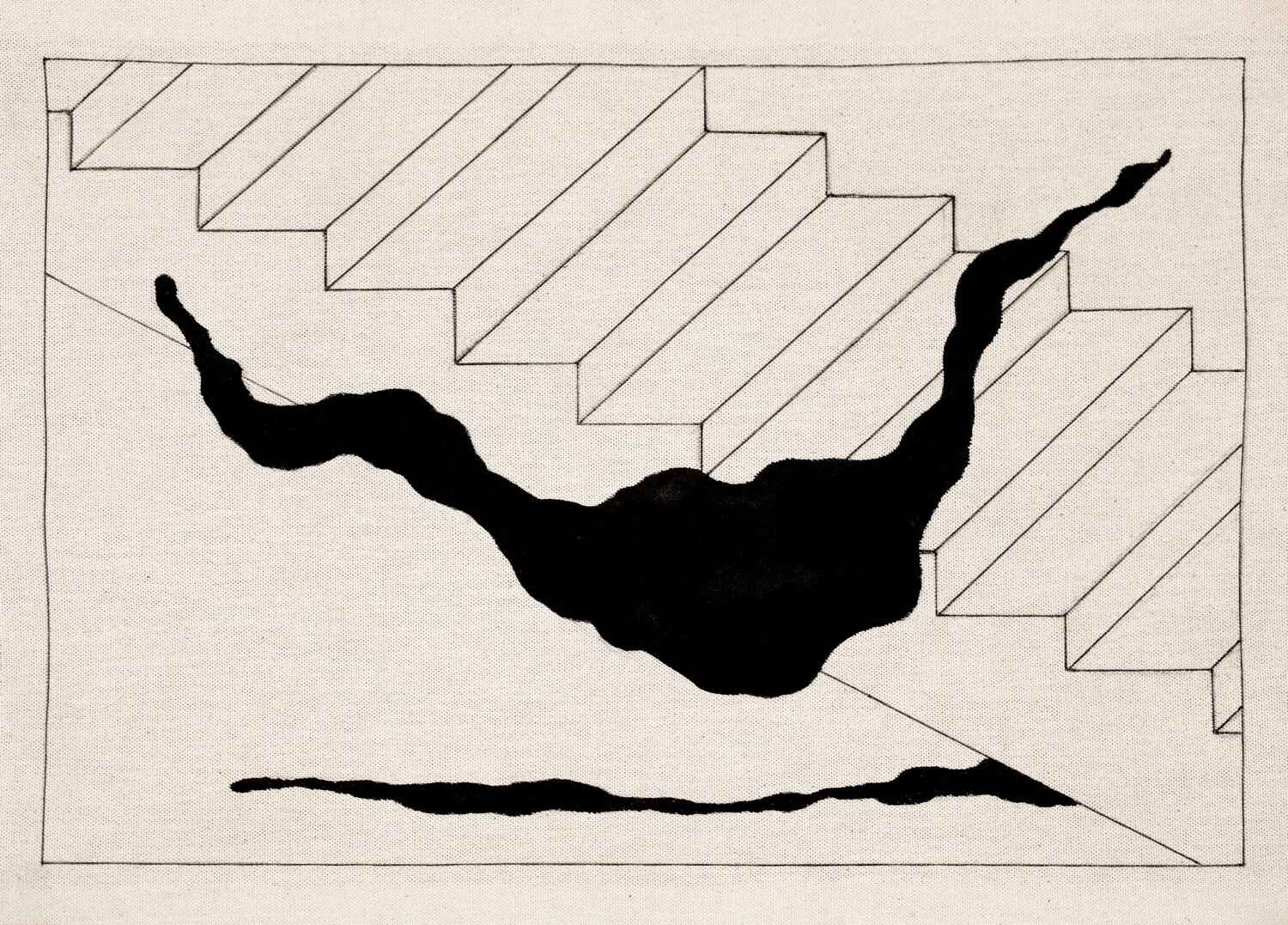 Doubt of Stain Ahmed Kamel Drawing for sale