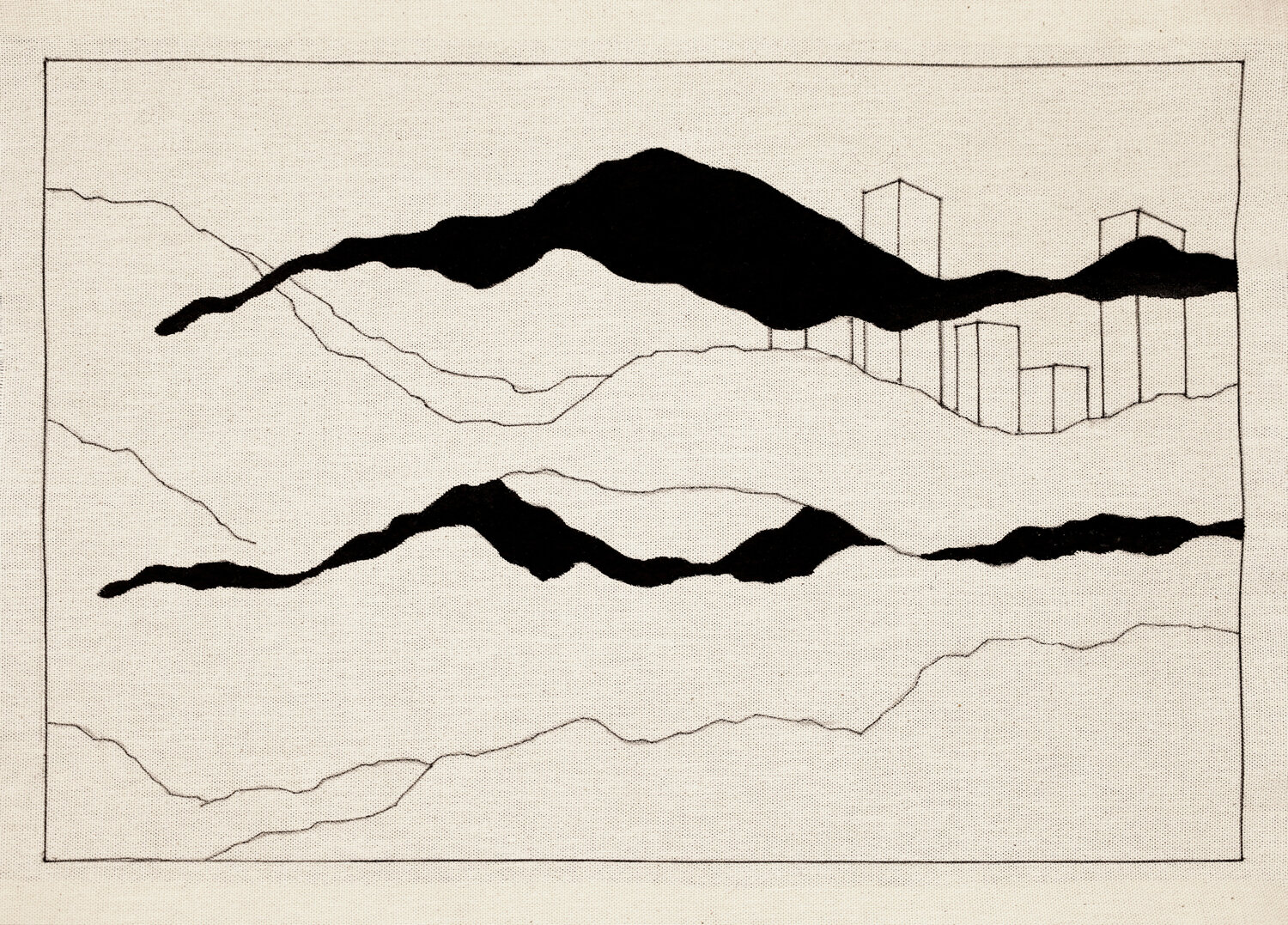 Doubt of Stain Ahmed Kamel Drawing for sale
