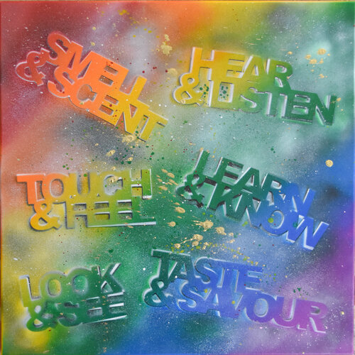 Senses Grafitti 01 von Steit Slings, Malerei kaufen auf Singulart