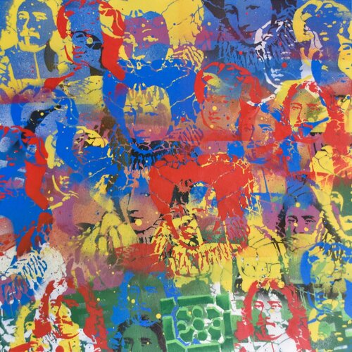 Senses Grafitti Hopton Hall van Steit Slings, Schilderij te koop op Singulart