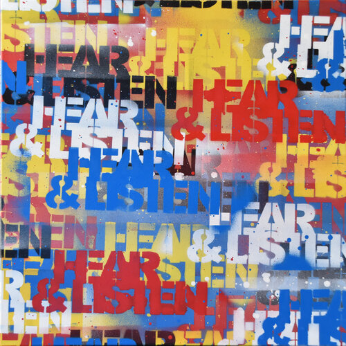 Exarcheia 01 Hear&Listen von Steit Slings, Malerei kaufen auf Singulart