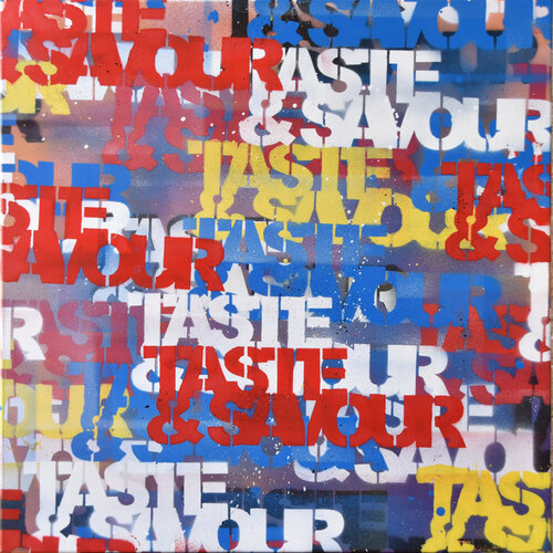 Exarcheia 05 Taste&Savour di Steit Slings, Pittura in vendita su Singulart
