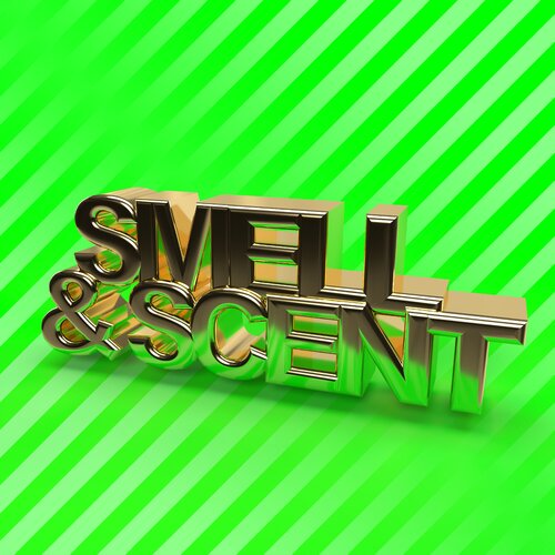 Senses Gradients Smell & Scent - Green par Steit Slings, Digital en vente sur Singulart