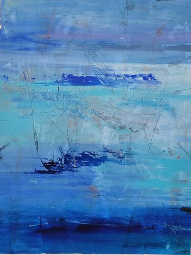 MARINAS 5 van Lu Gorrizt, Schilderij te koop op Singulart