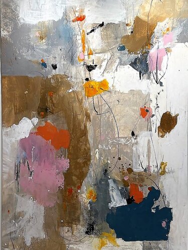 SHAPES van Lu Gorrizt, Schilderij te koop op Singulart