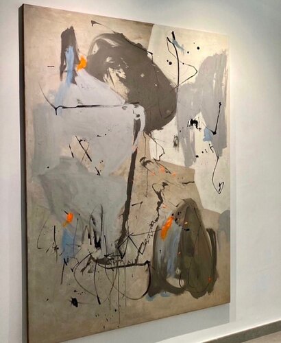 BROKE BALANCE van Lu Gorrizt, Schilderij te koop op Singulart