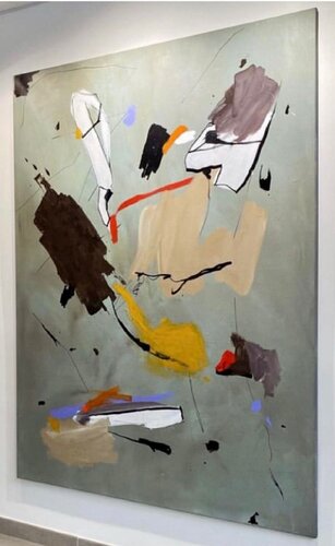 THE DRUMMER van Lu Gorrizt, Schilderij te koop op Singulart