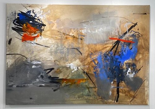 DRIFT van Lu Gorrizt, Schilderij te koop op Singulart