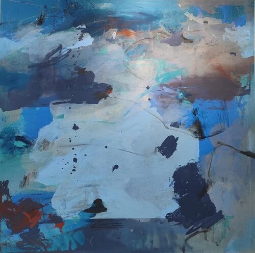 LZGm 140x140 van Lu Gorrizt, Schilderij te koop op Singulart
