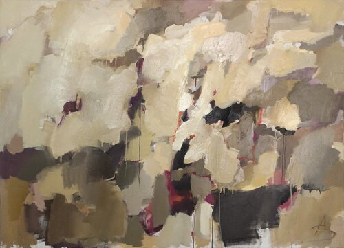 Timelessness/ abstract oil painting von Ana Saut, Malerei kaufen auf Singulart