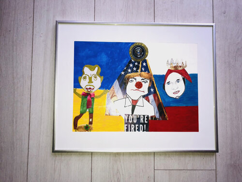 Konflikt par Ana Caetano, Œuvre sur papier en vente sur Singulart