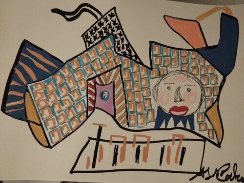 submarine by Ana Caetano, Work on Paper for Sale on Singulart