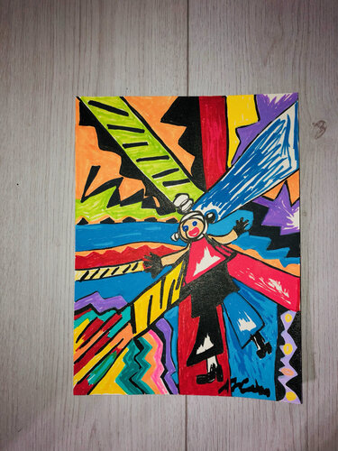 Popart Lady 1 di Ana Caetano, Opera su carta in vendita su Singulart