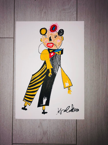 Bienenstich par Ana Caetano, Œuvre sur papier en vente sur Singulart