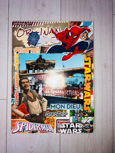 Spiderman FotoCollage by Ana Caetano, Work on Paper for Sale on Singulart