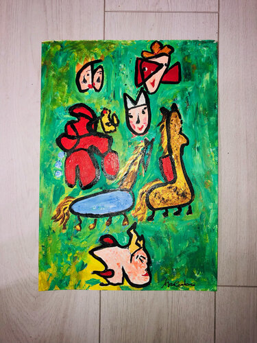 Attila par Ana Caetano, Œuvre sur papier en vente sur Singulart