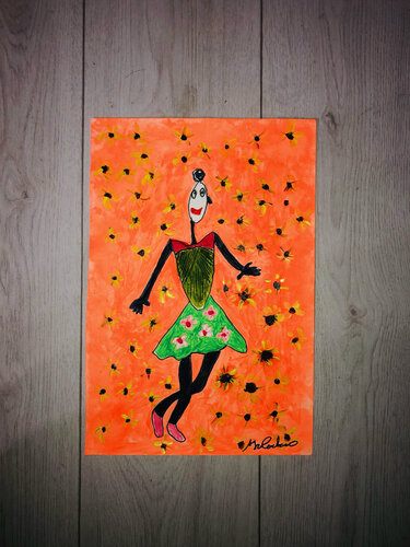 Ballerina by Ana Caetano, 종이 for Sale on Singulart