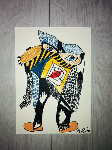 Augen by Ana Caetano, Work on Paper for Sale on Singulart