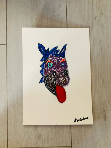 Pferdie by Ana Caetano, Work on Paper for Sale on Singulart