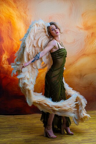 Angel Wings On Golden Clouds di Bob Felderman, Fotografia in vendita su Singulart
