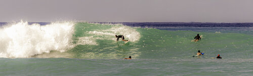 Riding Kona Harbor Waves Bob Felderman