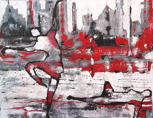 Complice van jean marie Bischoff, Schilderij te koop op Singulart
