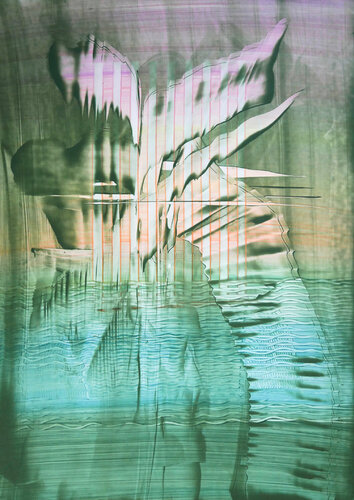 Primal Green #2 di Katrin Mates, Pittura in vendita su Singulart