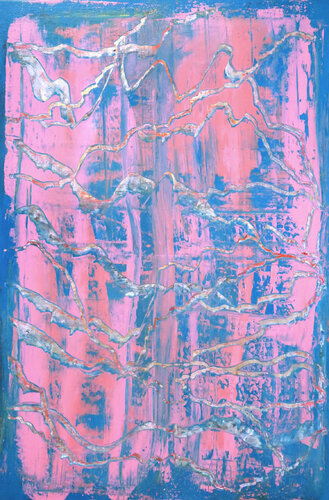 Traces - Lebensspuren de Katrin Mates, Pintura a la venta en Singulart