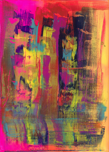 Golden Coalescence di Katrin Mates, Pittura in vendita su Singulart