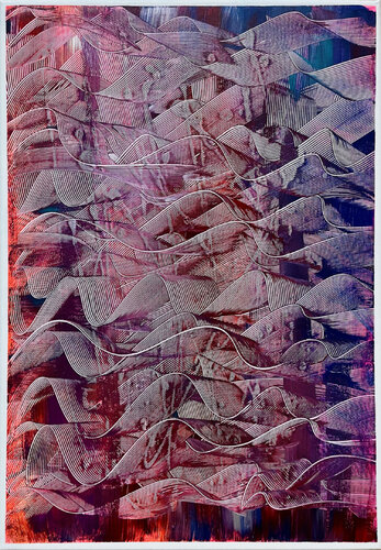 Waves #2 di Katrin Mates, Pittura in vendita su Singulart