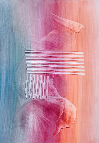 Signs - Zeichen aus Licht #3 by Katrin Mates, Work on Paper for Sale on Singulart