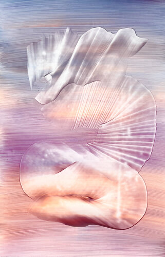 Aurora #3 by Katrin Mates, 종이 for Sale on Singulart