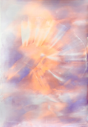 Lichtfuge #1 van Katrin Mates, Werk op papier te koop op Singulart